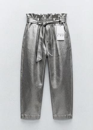 Штани дитячі на дівчинку, zara, іспанія, розмір  122-128.