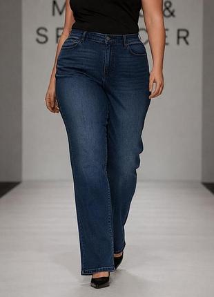Джинсы женские marks &amp; spencer синие 3xl хлопок