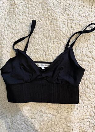 Топ calvin klein, чорний