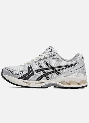 Asics gel x jujjound kayano 14 silver black