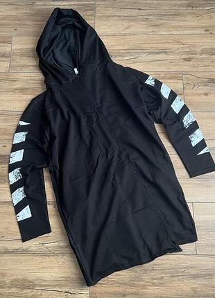 Мантія трикотажна чоловіча off white розмір l