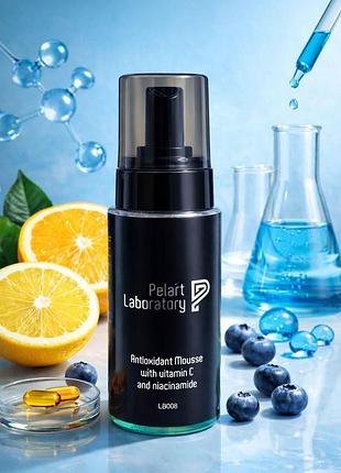 Мусс для чувствительной кожи с витамином с и ниацинамидом pelart laboratory