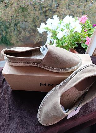 Замшеві еспадрильі від mango