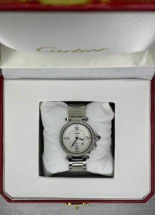 Женские часы cartier pasha 32mm