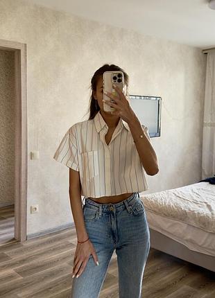Сорочка біла zara