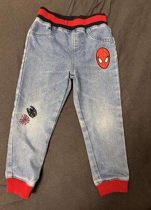 Джинси джогери людина павук spiderman розмір 98-104 (3-4 роки)