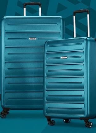 Дорожній набір валіз (валіза) american tourister протиударна, зносостійка (оригінал)