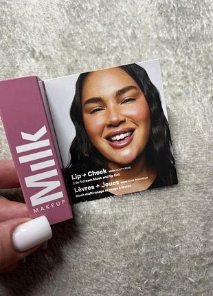 ✨ легендарний бестселер для швидкого макіяжу! milk makeup lip + cheek у відтінку werk (dusty rose) ✨