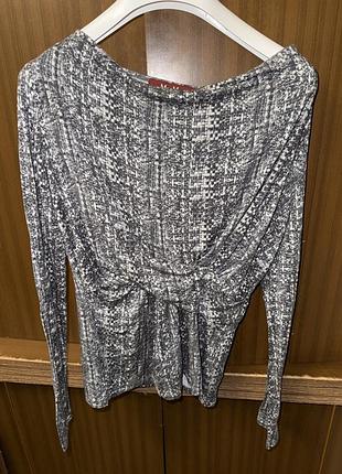 Кофта лонгслів max mara жіноча, розмір s-xs