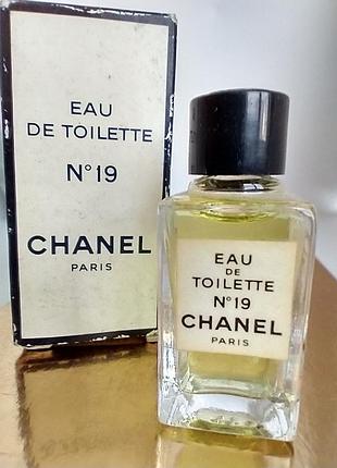 Chanel no 19 мініатюра 4ml вінтаж оригінал