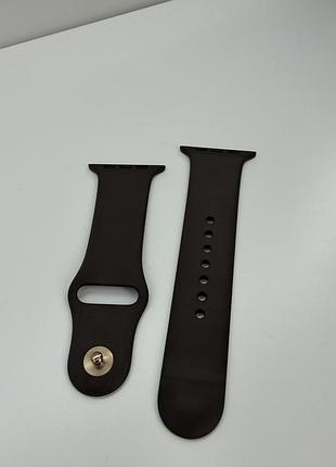 ✨ оригінальний apple sport band 42 мм — cocoa / gold ремінець на годинник ☝️ відправка здійснюється після повної оплати на карту.