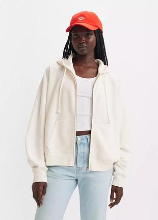 💛 levi's  зіпка жіноча на флісі  розмір s,m,l