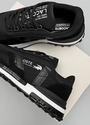 Lacoste elite active black white