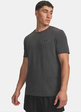 Футболка мужская under armour vanish seamless novelty ss темно-серая