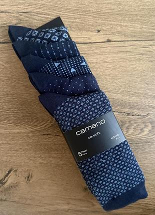 Оригінал! чоловічі брендові шкарпетки camano ca soft , набір 5 пар, 43-46 р., бавовна, німеччина 🇩🇪