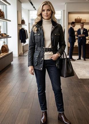 Вощена куртка select ветровка по типу barbour