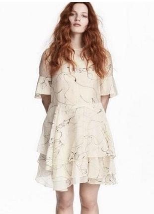 Сукня жіноча повітряна з ліоцеллу h&m з колекціі conscious exclusive