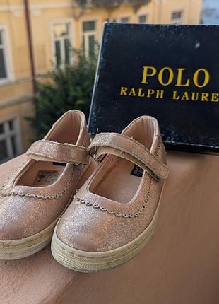 Сандалии на девочку фирменные ralph lauren, оригинал, 26,5