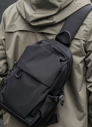 Чоловіча нагрудна сумка-рюкзак leisure backpack