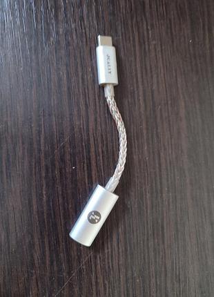 Портативний hi-fi цап jcally jm7l (lightning to 3.5mm cx31993)