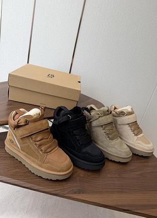 Кросівки-уггі ugg lowmel sneaker high
