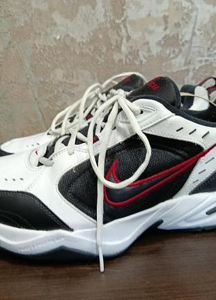Оригинальные кожаные кроссовки nike monarch на широкую стопу