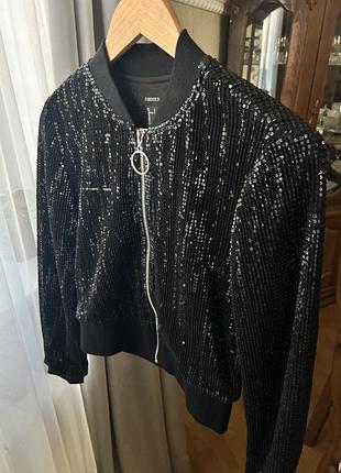 Класна блискуча олімпійка forever 21, розмір s нова