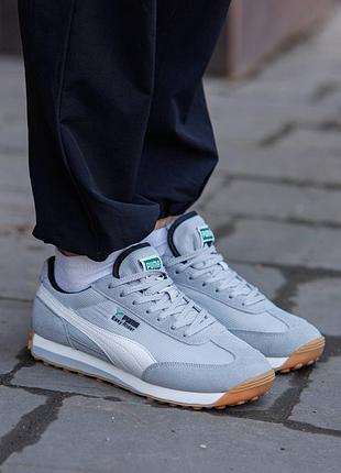 Р.41-45 кроссовки puma easy rider grey white pm037