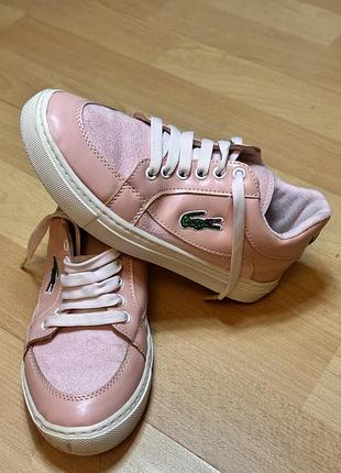 Кеди на дівчинку lacoste