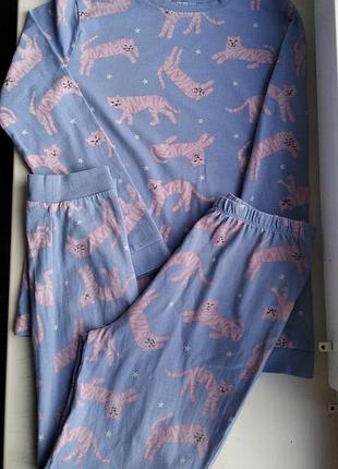 John lewis пижама хлопок 10 лет 140 см