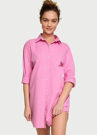 Нічна сорочка бавовняна victoria’s secret оригінал