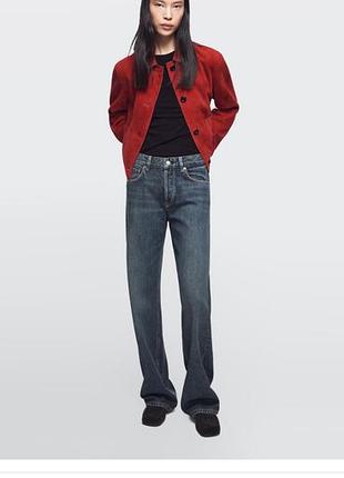 Джинси wide leg massimo dutti