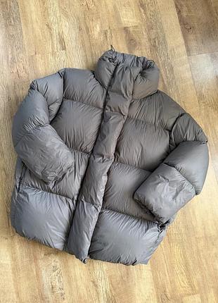 Пуховик оверсайз h&m premium selection
