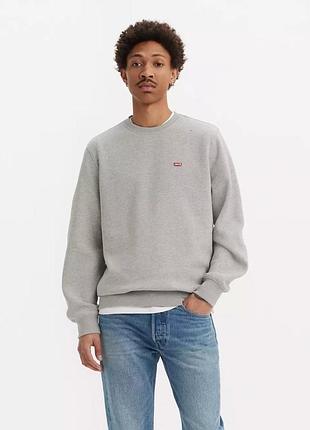 💛levi’s світшот на флісі  розміри s, m, l, xl