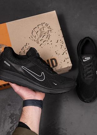 Мужские кроссовки летние сетка nike air zoom