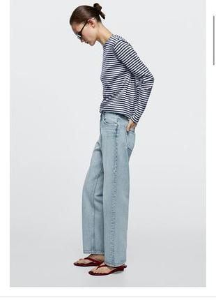 Прямі джинси straight massimo dutti