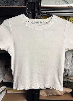 Футболка біла calvin klein розмір xs