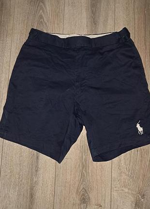 «шорты polo ralph lauren для гольфа w30, синие