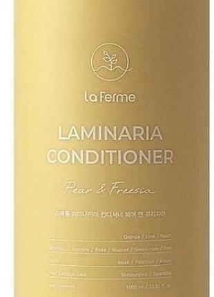 Кондиціонер для волосся  laferme laminaria conditioner pear & freesia 1000 мл