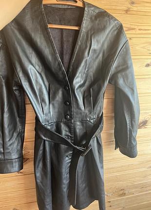 Кожзам сукня zara