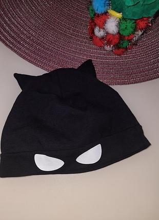 Стильная шапочка бетмен на малыша h&m