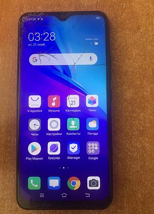 Продам телефон vivo 1908 в разбитом состоянии, требуется ремонт либо на запчасти, без дела лежит держит батарею. вопросы в личку