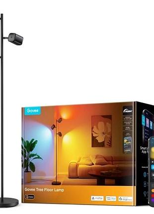 Govee - led rgbicww диммируемая напольная лампа tree matter led/48w/230v wi-fi