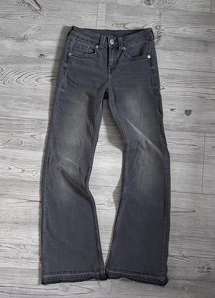 Жіночі сірі джинси кльош з h&m