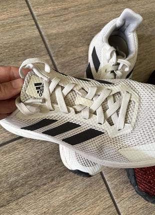Кросівки чоловічі adidas білі легкі, розмір 42