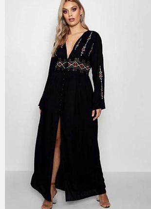 Boohoo 14 р довга сукня