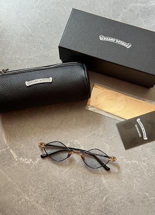 Сонцезахисні окуляри chrome hearts diamond dog