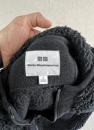 White mountaineering uniqlo флісова зіп кофта 4