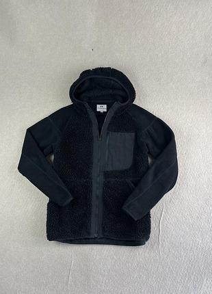 White mountaineering uniqlo флісова зіп кофта
