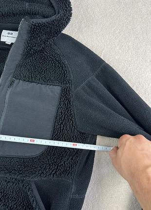 White mountaineering uniqlo флісова зіп кофта 5
